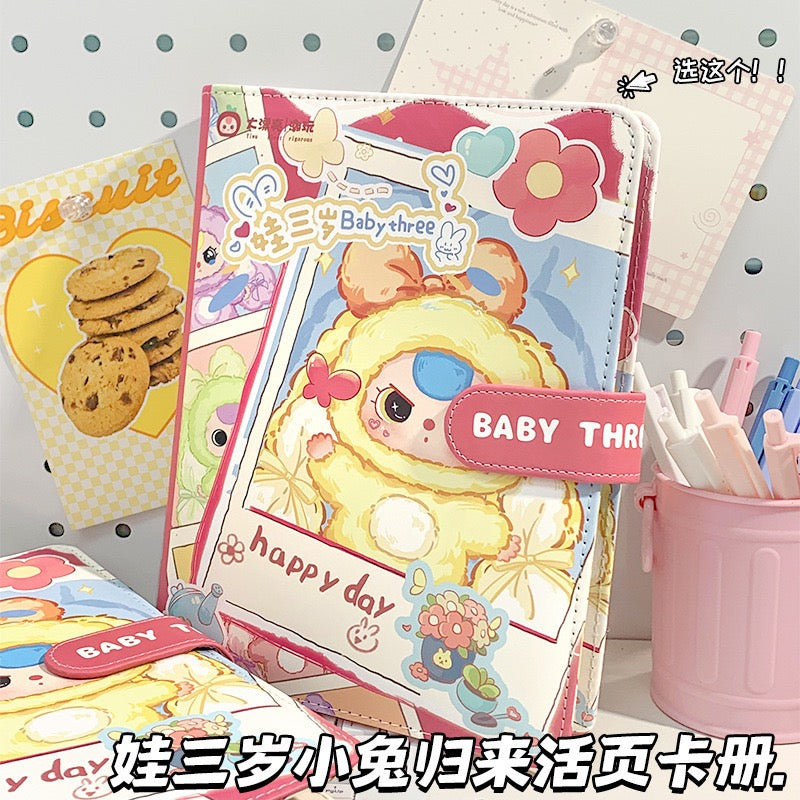 【PREORDER Baby 3】2PCS Baby 3 Card Binder,each binder come with 20 pages,double side