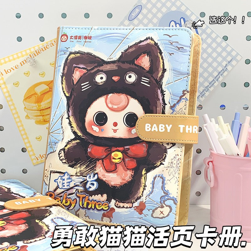 【PREORDER Baby 3】2PCS Baby 3 Card Binder,each binder come with 20 pages,double side