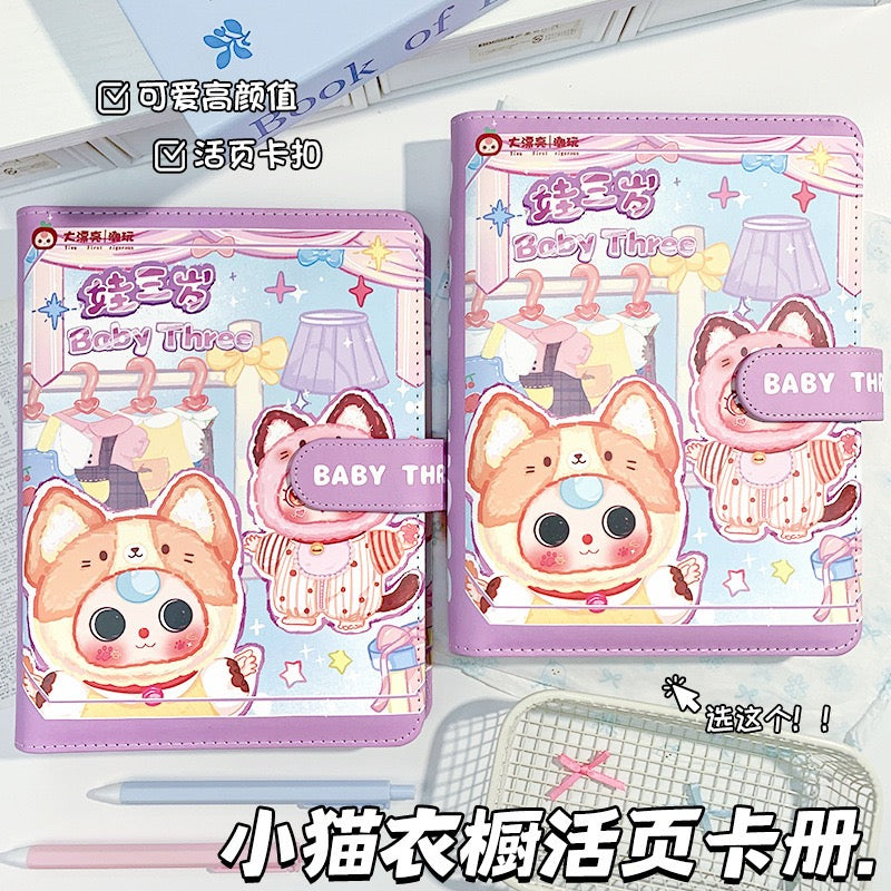 【PREORDER Baby 3】2PCS Baby 3 Card Binder,each binder come with 20 pages,double side