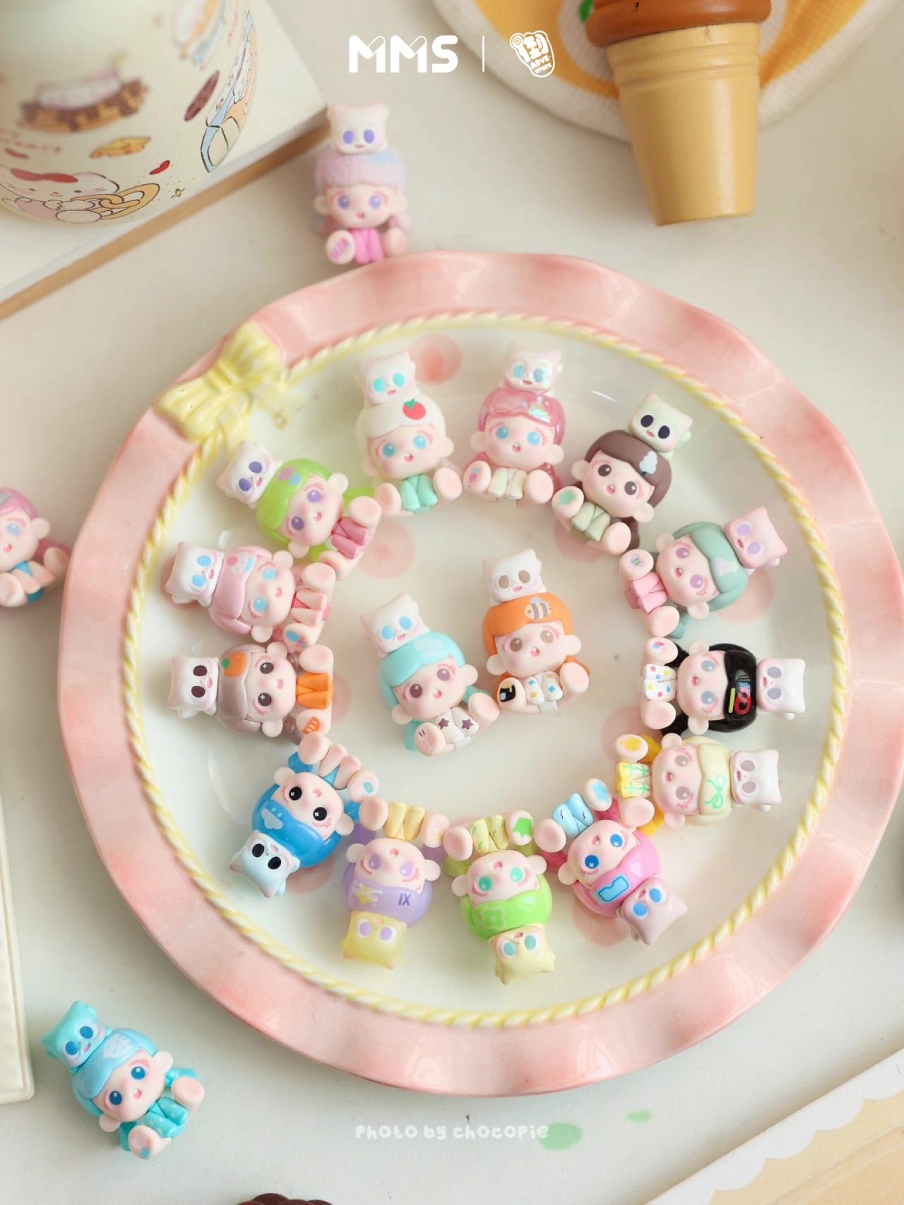 【NEW ARRIVAL】Daodao Stay With Pitty All Day Mini Bean,5 In 1 Bag