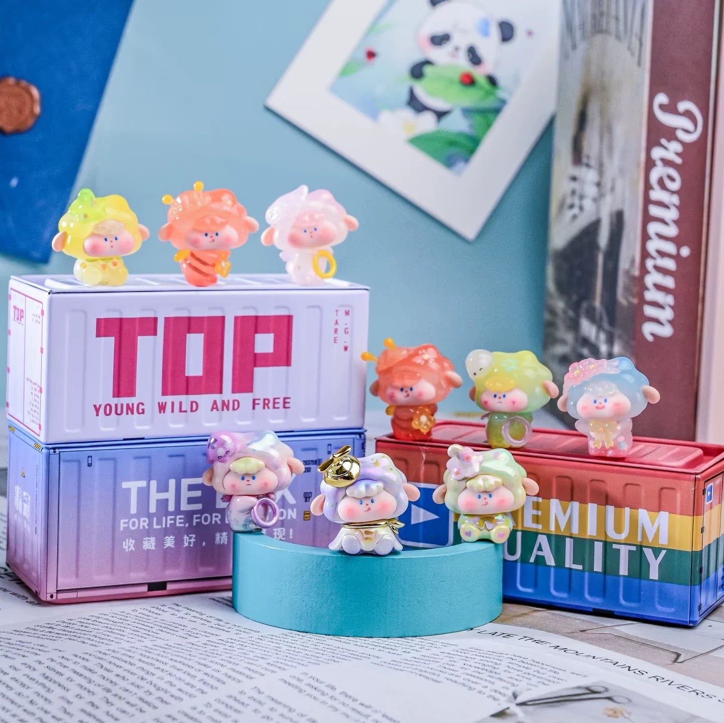 【NEW ARRIVAL】Dimie If I Can Fly Mini Bean,4 In 1 Bag