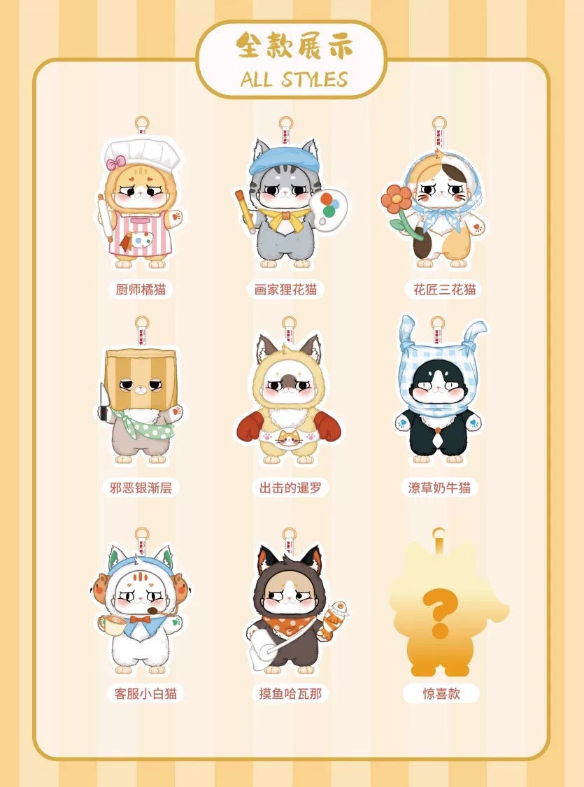 【NEW ARRIVAL】Meow King's Worker Chronicles Plush Doll