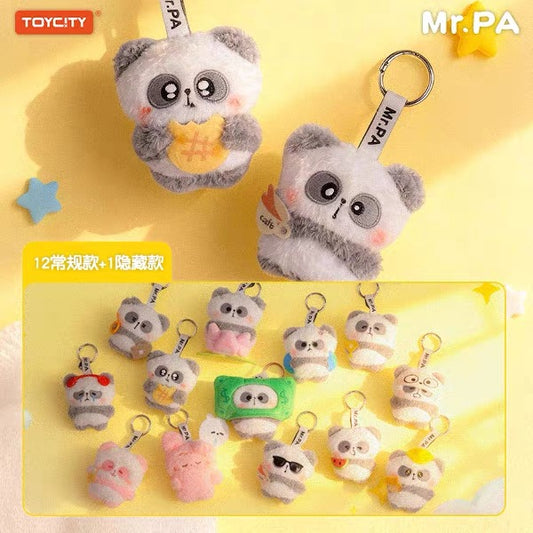 Mr.Pa's Daily Office Grind Mini Plush Doll Pendant
