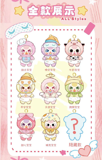 【NEW ARRIVAL】Baby 3 Good Baby Plush Doll,All come with paci