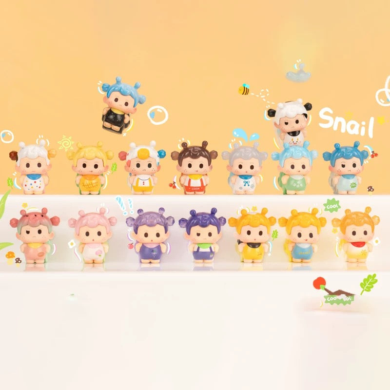 【NEW ARRIVAL】Soda Grumpy Snail Snaillie Mini Bean