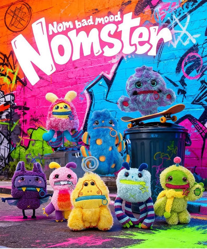 Nom Bad Mood Nomster Sound Plush Doll
