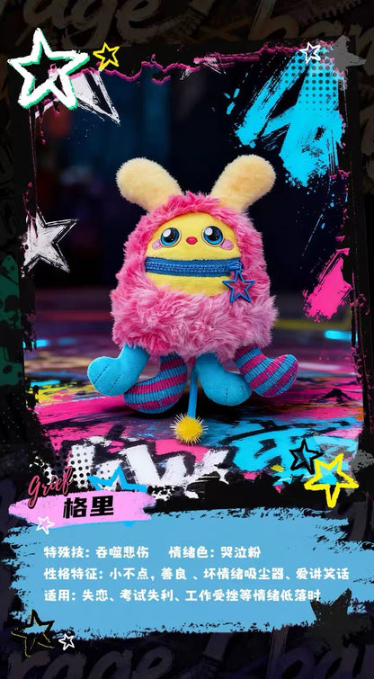 Nom Bad Mood Nomster Sound Plush Doll