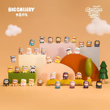 【NEW ARRIVAL】Big Gallery Curious Baby Animal Mini Bean,5 In 1 Bag