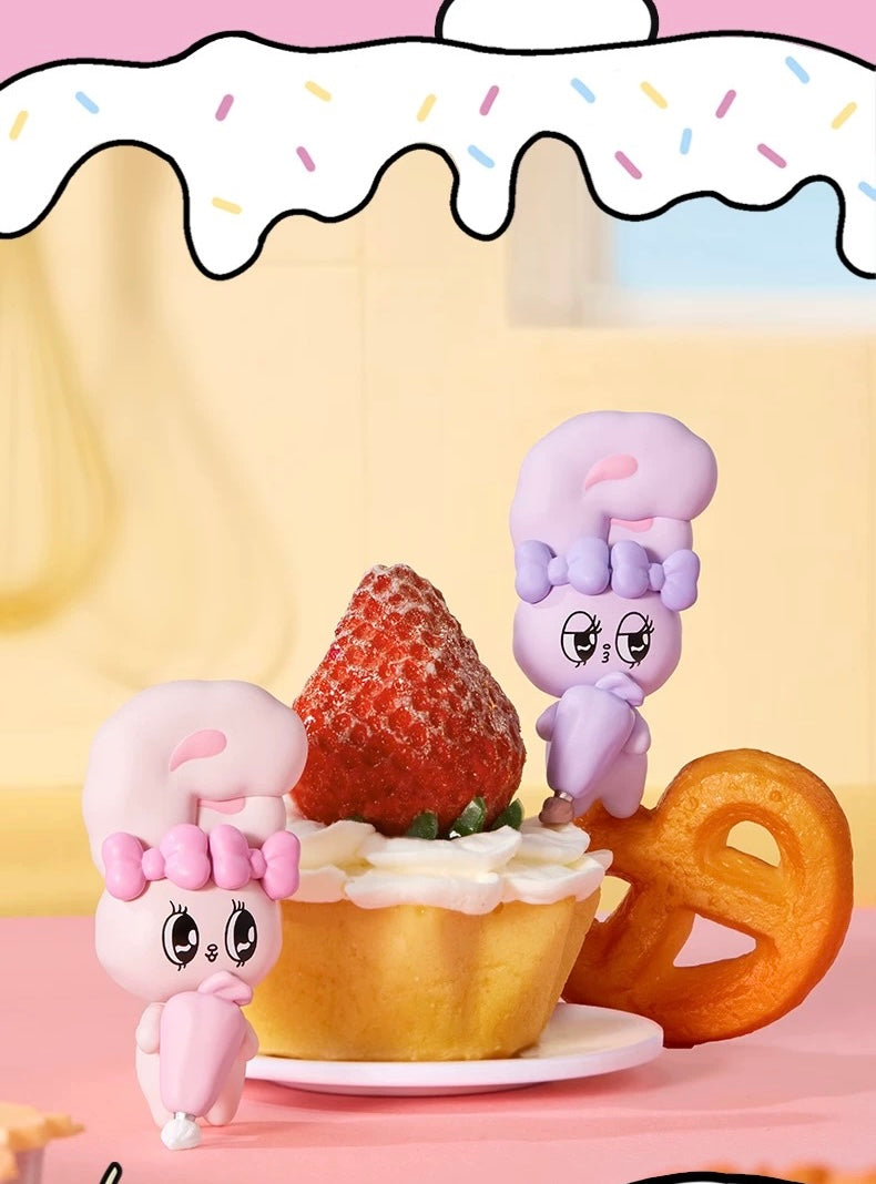 【NEW ARRIVAL】Esther Bunny Little Vlog Bunny Face Mini Bean,3 In 1 Box