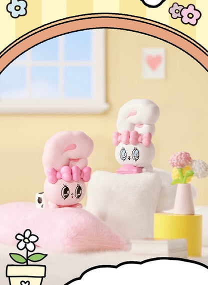 【NEW ARRIVAL】Esther Bunny Little Vlog Bunny Face Mini Bean,3 In 1 Box