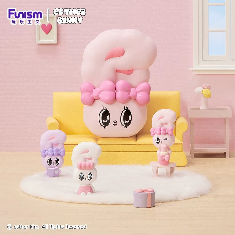 【NEW ARRIVAL】Esther Bunny Little Vlog Bunny Face Mini Bean,3 In 1 Box