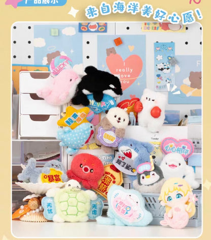 Ocean Wish Make Wishes Together Mini Plush,3 bags
