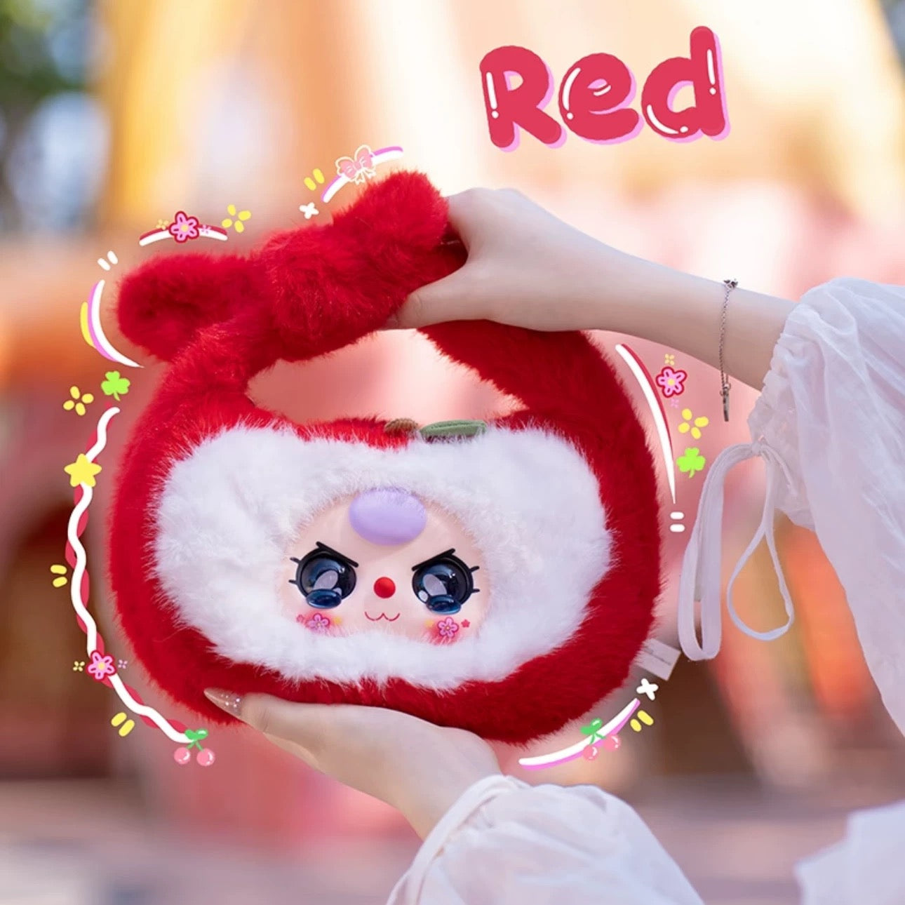 【NEW ARRIVAL】Baby 3 Baby Fruit Handbag Plush Doll