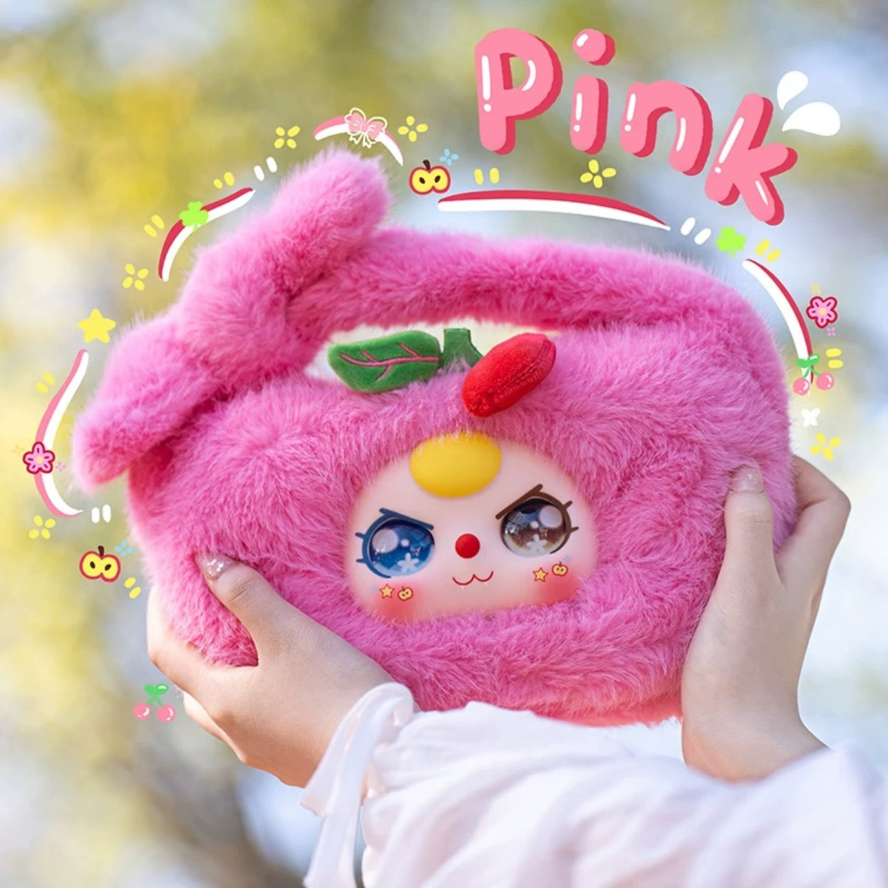 【NEW ARRIVAL】Baby 3 Baby Fruit Handbag Plush Doll