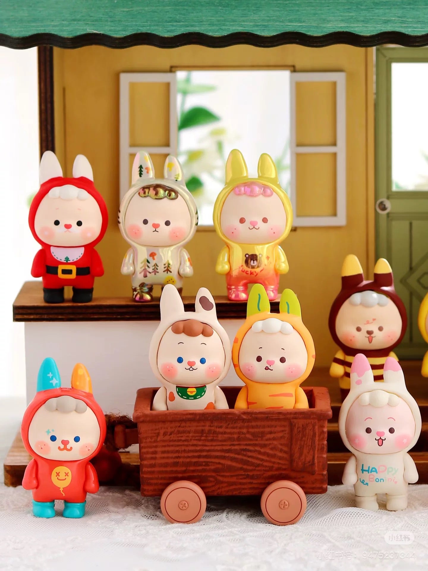 【NEW ARRIVAL】Buer Bonini Let's Be Free Mini Bean,4 In 1 Box