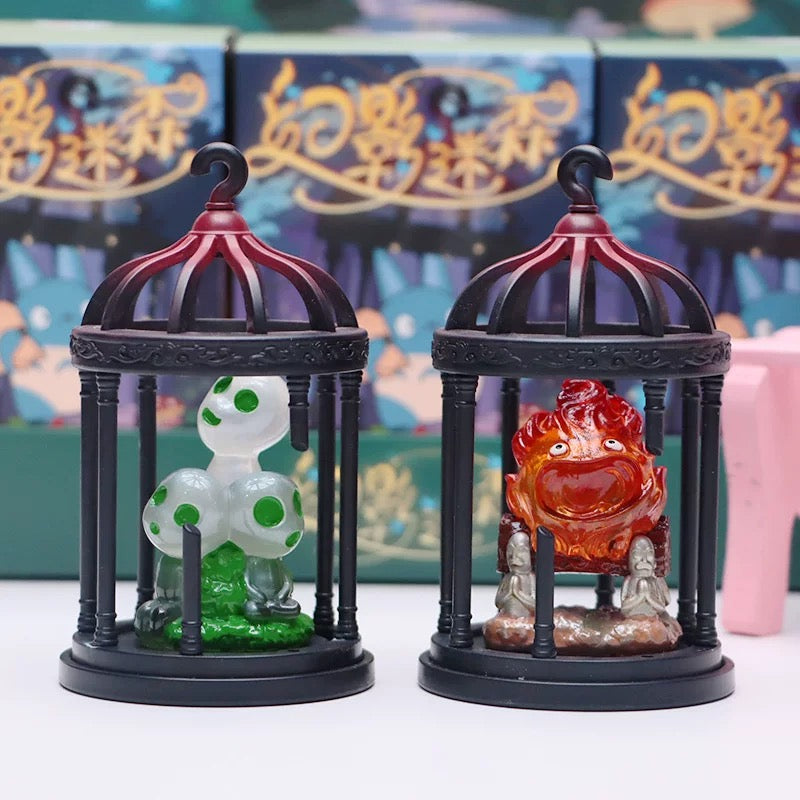 Ghibli Phantom Mystery Forest Birdcage Toy,2 Boxes