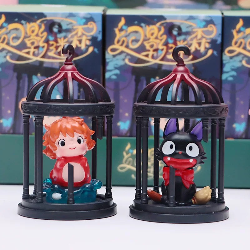 Ghibli Phantom Mystery Forest Birdcage Toy,2 Boxes