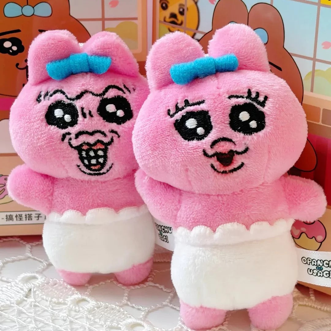 Opanchu Usagi Whimsical Pals Plush Doll Keychain