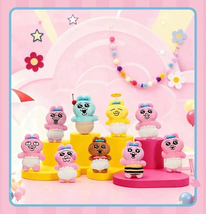Opanchu Usagi Whimsical Pals Plush Doll Keychain