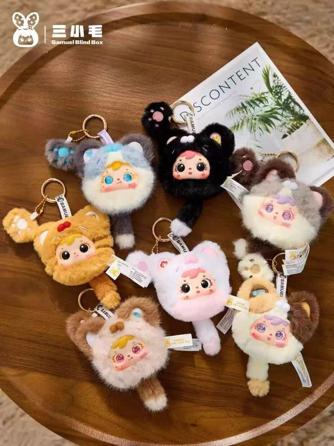 Samuel Cat Paw Plush Doll,2 boxes