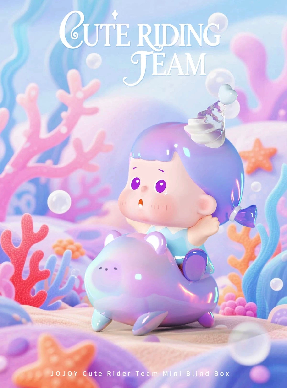 Jojoy Cute Riding Team Mini Bean