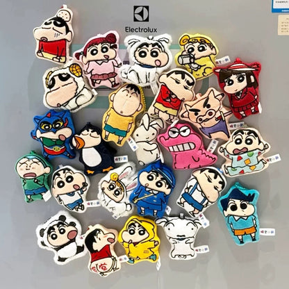 Shinchan Mini Plush Magnet,4 bags