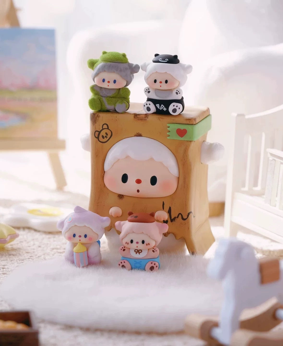 【NEW ARRIVAL】Luludog Baby Fete Mini Bean,5 In 1 Bag