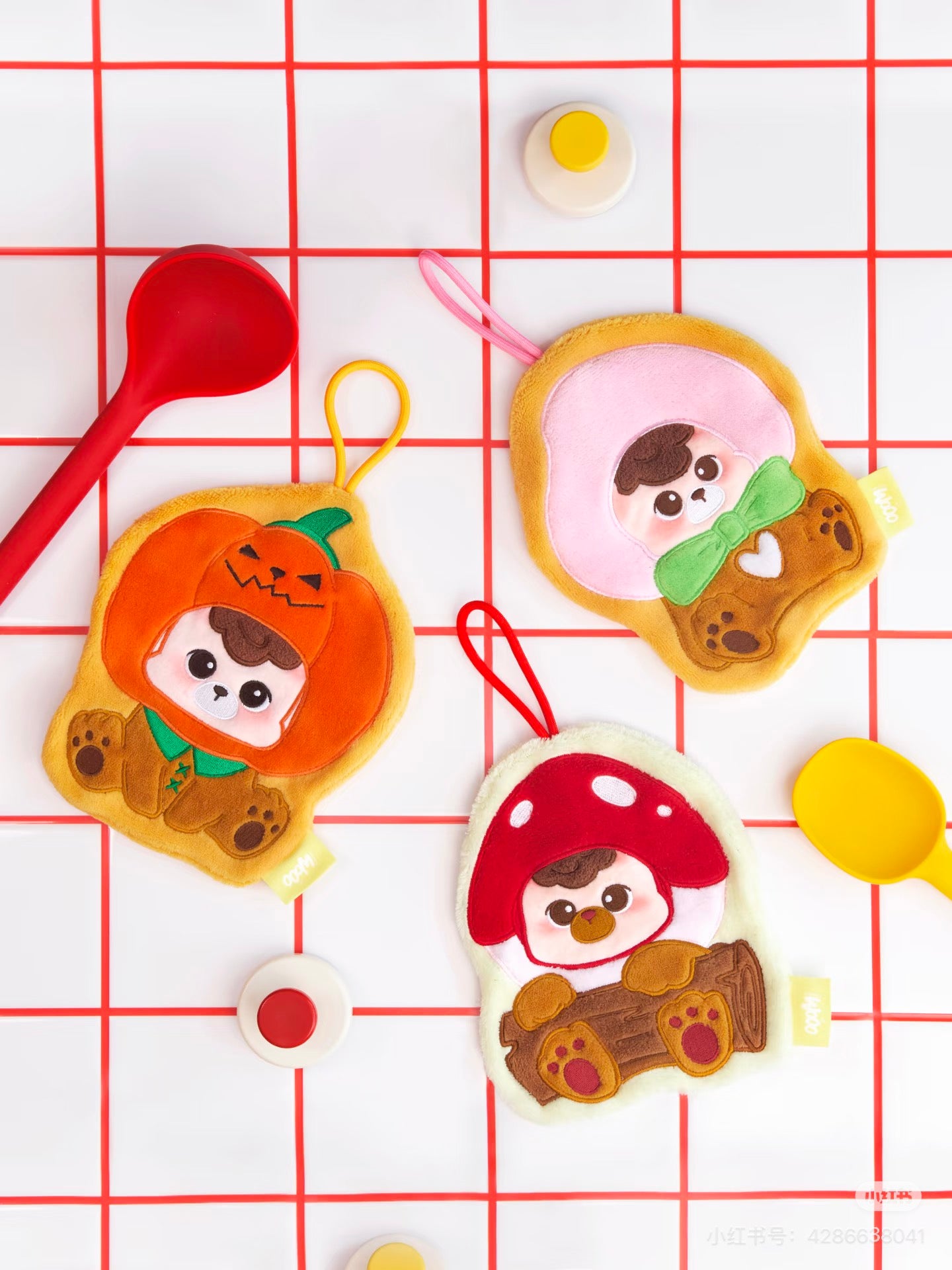 【NEW ARRIVAL】Diudiubear Farm Bear Hand Towel