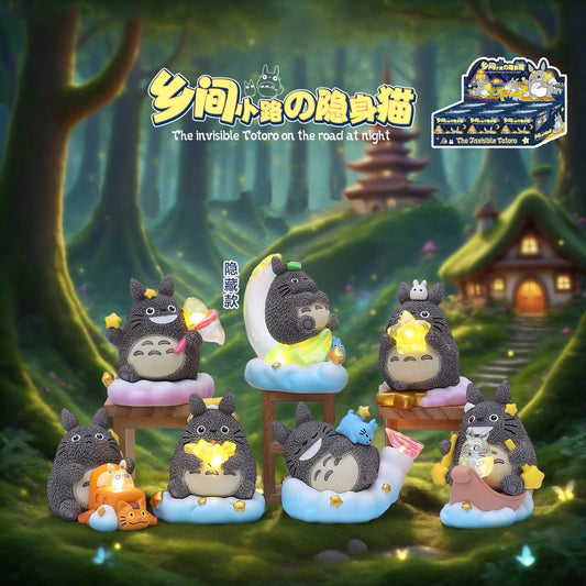 Ghibli The Invisible Totoro On The Road At Night Light,2 boxes