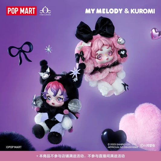 【PREORDER POPMART】Skullpanda X Kuromi Melody Plush Doll