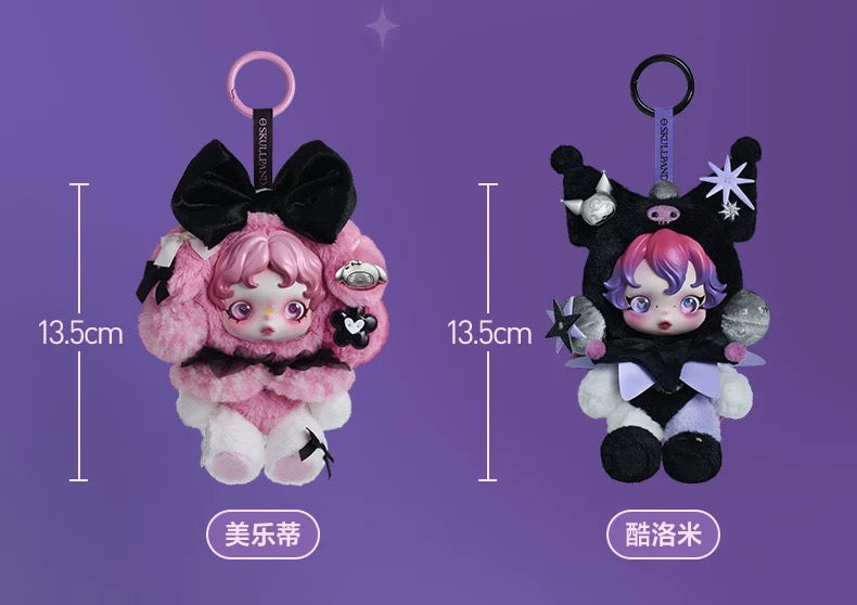 【PREORDER POPMART】Skullpanda X Kuromi Melody Plush Doll