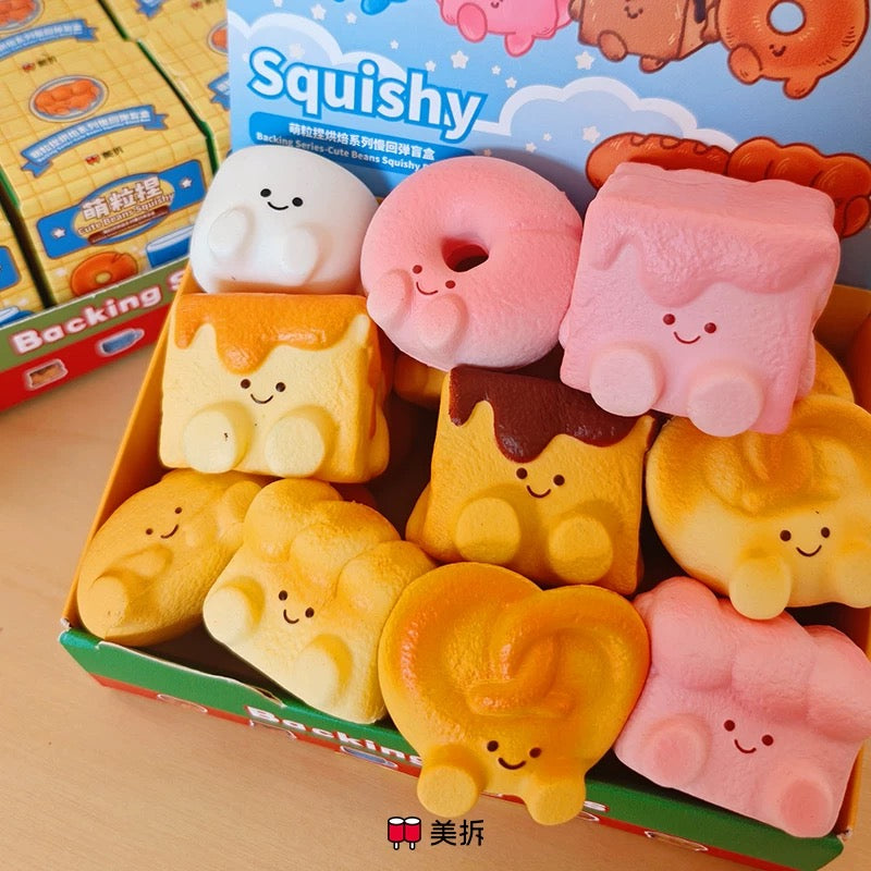 【NEW ARRIVAL】Meichai Bakery Squishy Mini Bean