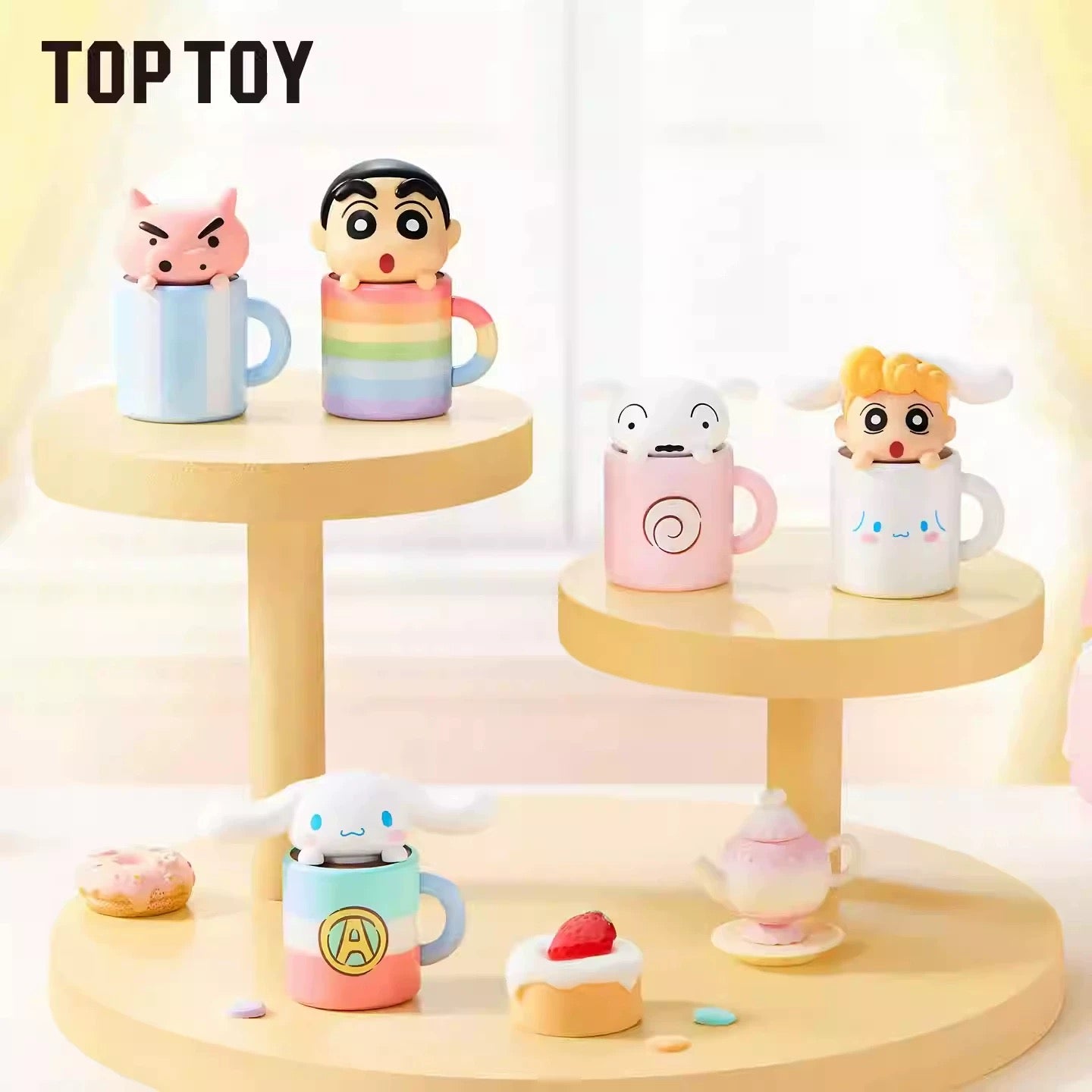 【NEW ARRIVAL】Shinchan Cinnamoroll Mini Bean,3 In 1 Bag