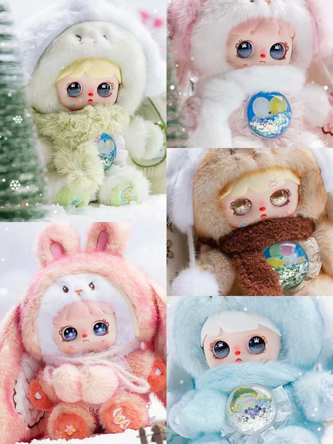 【NEW ARRIVAL】Mocici Sugar Heart Rabbit Warm Whisper Plush Doll