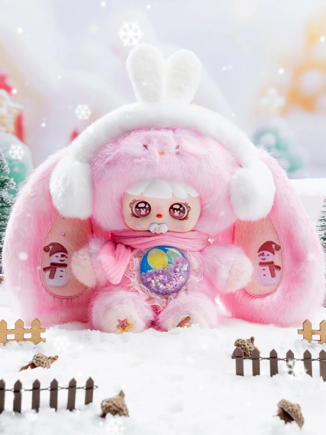 【NEW ARRIVAL】Mocici Sugar Heart Rabbit Warm Whisper Plush Doll