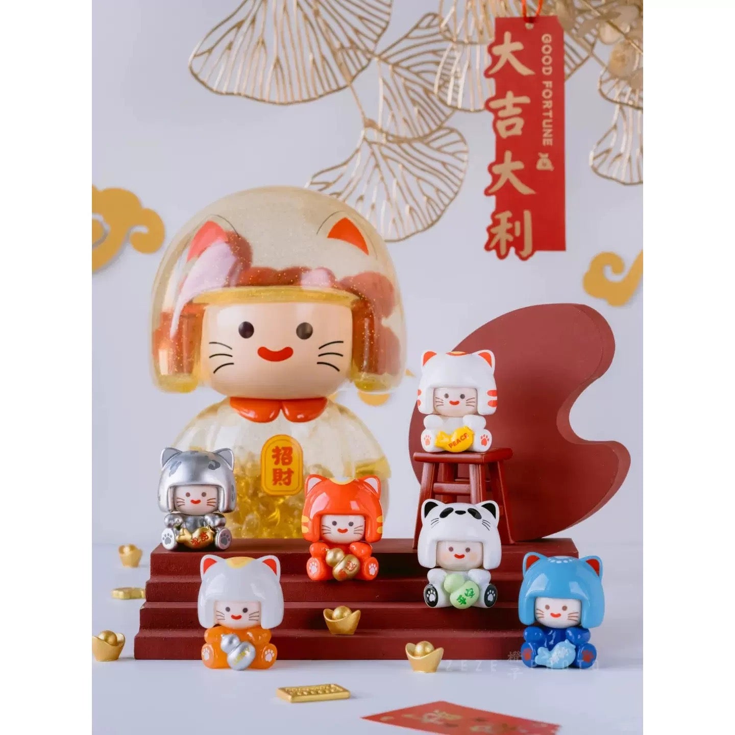 【NEW ARRIVAL】Mini Mag Lucky Meow Mini Bean