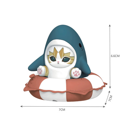 【NEW ARRIVAL-RESTOCK】Mofusand Swimming Ring Toy Stamp