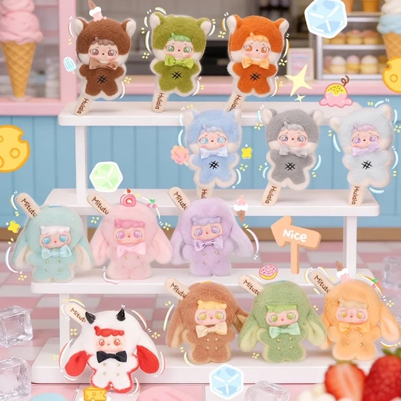 【NEW ARRIVAL】Mitutu Hulala Cream Lolly Popsicle Plush Doll