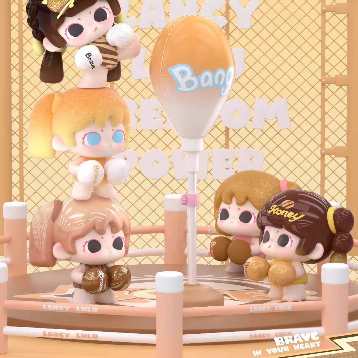 【NEW ARRIVAL】Lancy Lulu Freedom Power Mini Bean,4 In 1 Bag