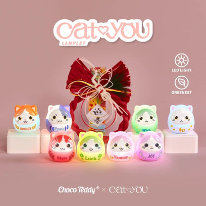 Choco Teddy Cat You Lamplet