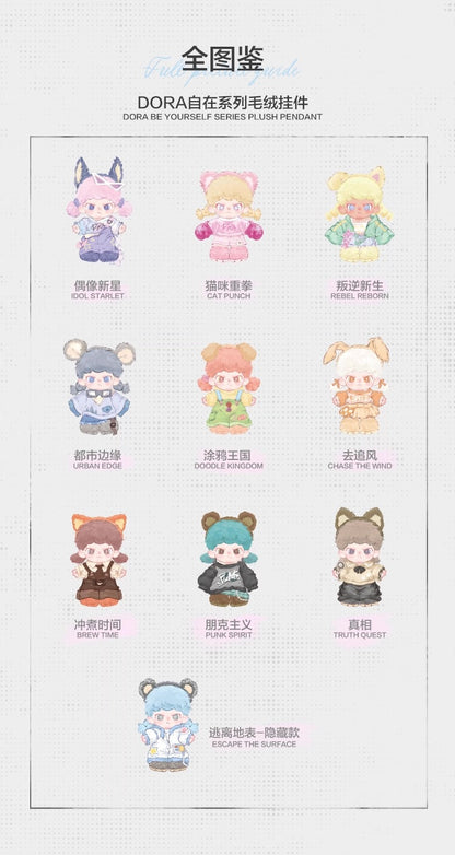 【NEW ARRIVAL】Dora Be Yourself Plush Doll