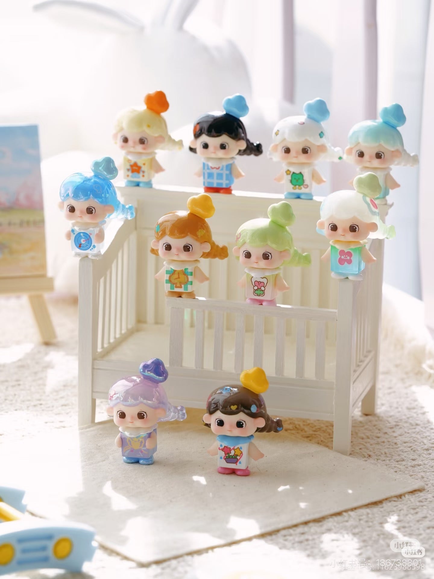 【NEW ARRIVAL】Tangtang Wish Card Mini Bean,5 In 1 Bag