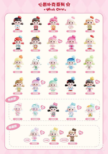 【NEW ARRIVAL】Tangtang Wish Card Mini Bean,5 In 1 Bag