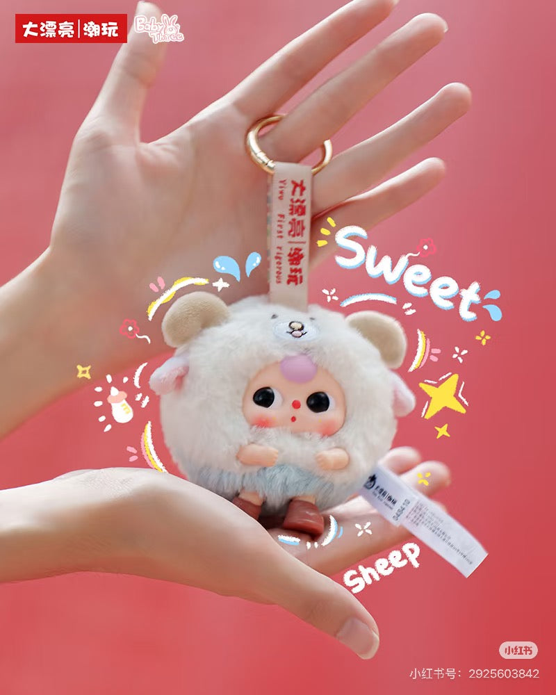 【NEW ARRIVAL】Baby 3 Round Beast Plush Doll