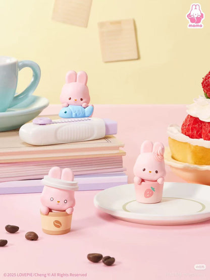 【NEW ARRIVAL】Momo Bunny 24h Life Diary Mini Bean,3 In 1 box