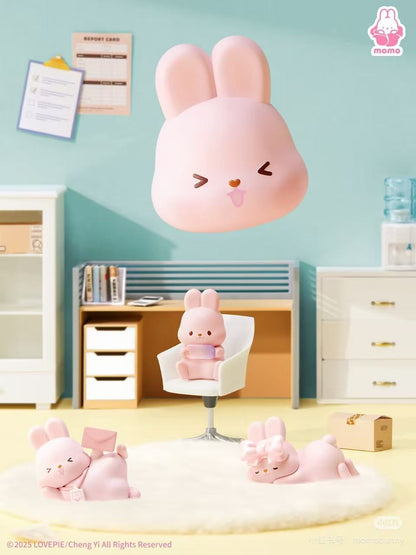 【NEW ARRIVAL】Momo Bunny 24h Life Diary Mini Bean,3 In 1 box