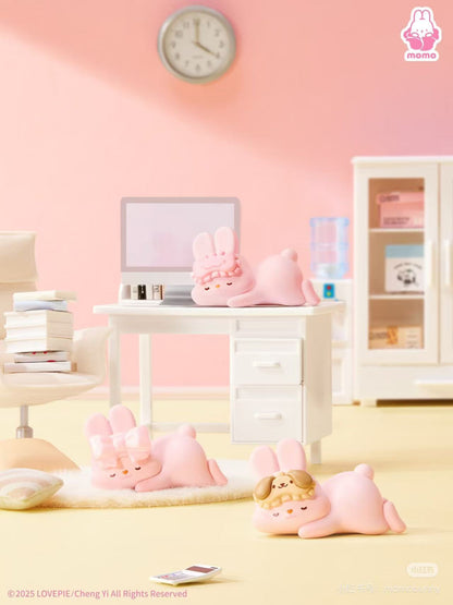 【NEW ARRIVAL】Momo Bunny 24h Life Diary Mini Bean,3 In 1 box