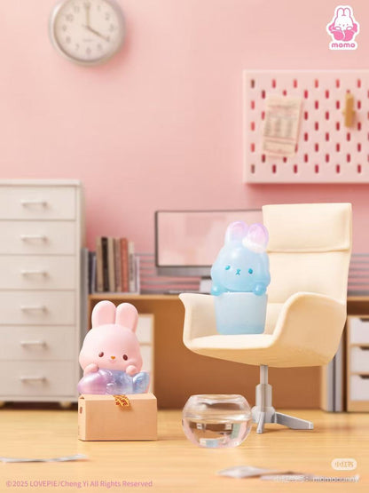 【NEW ARRIVAL】Momo Bunny 24h Life Diary Mini Bean,3 In 1 box