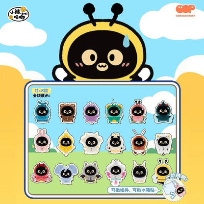 【NEW ARRIVAL-RESTOCK】Bear Baki Bug Zoo Fluffy Magnet Mini Plush Pendant