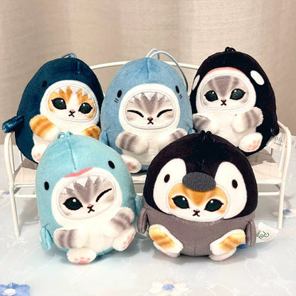 【NEW ARRIVAL】Mofusand Sea Animal Plush Doll Pendant